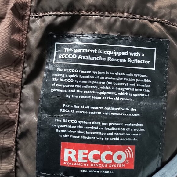 The North Face Prodigy Recco 600 goose Down Winter Ski Snowboard Jacket Size L - Picture 4 of 9